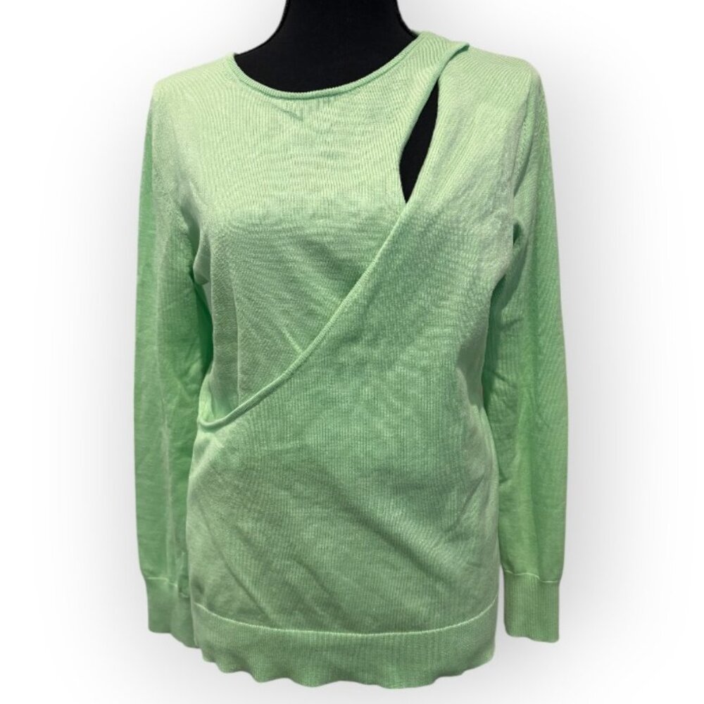 DKNY lime green top
